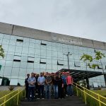 Visita da Edificar com os calouros da Engenharia Civil na Prefeitura Municipal e AEASC São Carlos