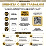 ELAHIS – 1º Encontro Latino-Americano de habitação de interesse social. SPInfra – XI Simpósio de pesquisa em sistemas de infraestrutura urbana